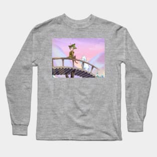 Snufkin and Moomintroll Long Sleeve T-Shirt